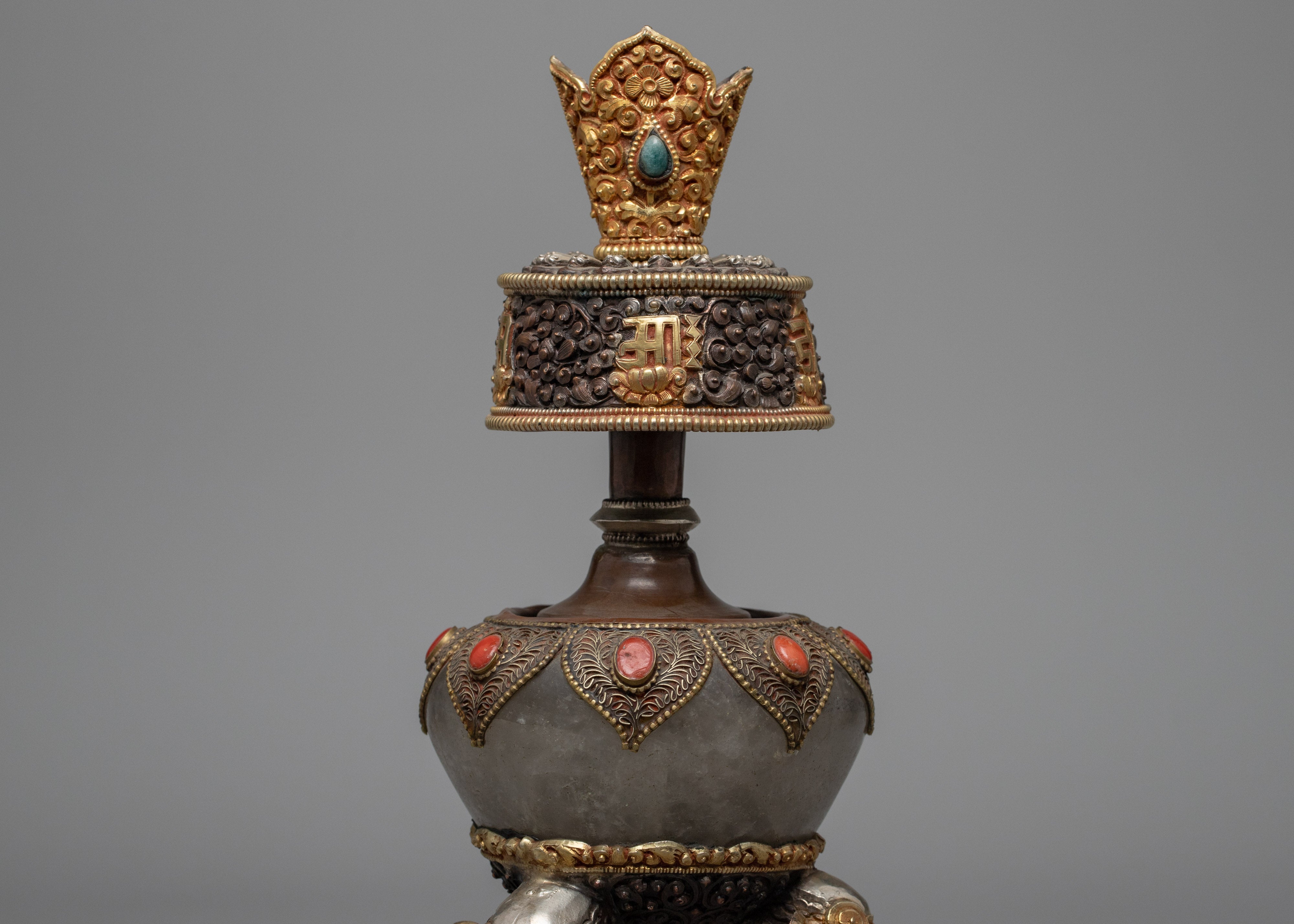 Tibetan Bhumpa Vase | Traditional Altar Offerings