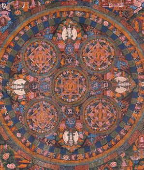 Vintage Buddha Mandala | Wall Hanging