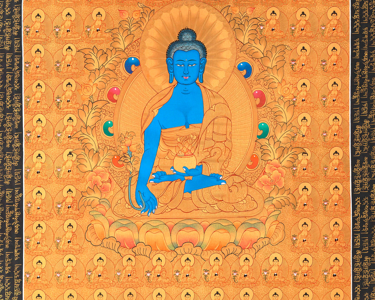 Medicine Buddha Print | Digital Printing | Wall Decors