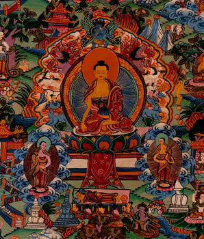 Religious Buddha Life Story | Wall Decors | Buddhist Thangka