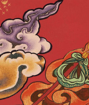 Palden Lhamo Thangka |  Religious Buddhist Altar Art Decor