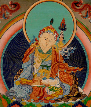 Guru Rinpoche Padmasambhava | Buddhist Thangka Art | Wall Decors