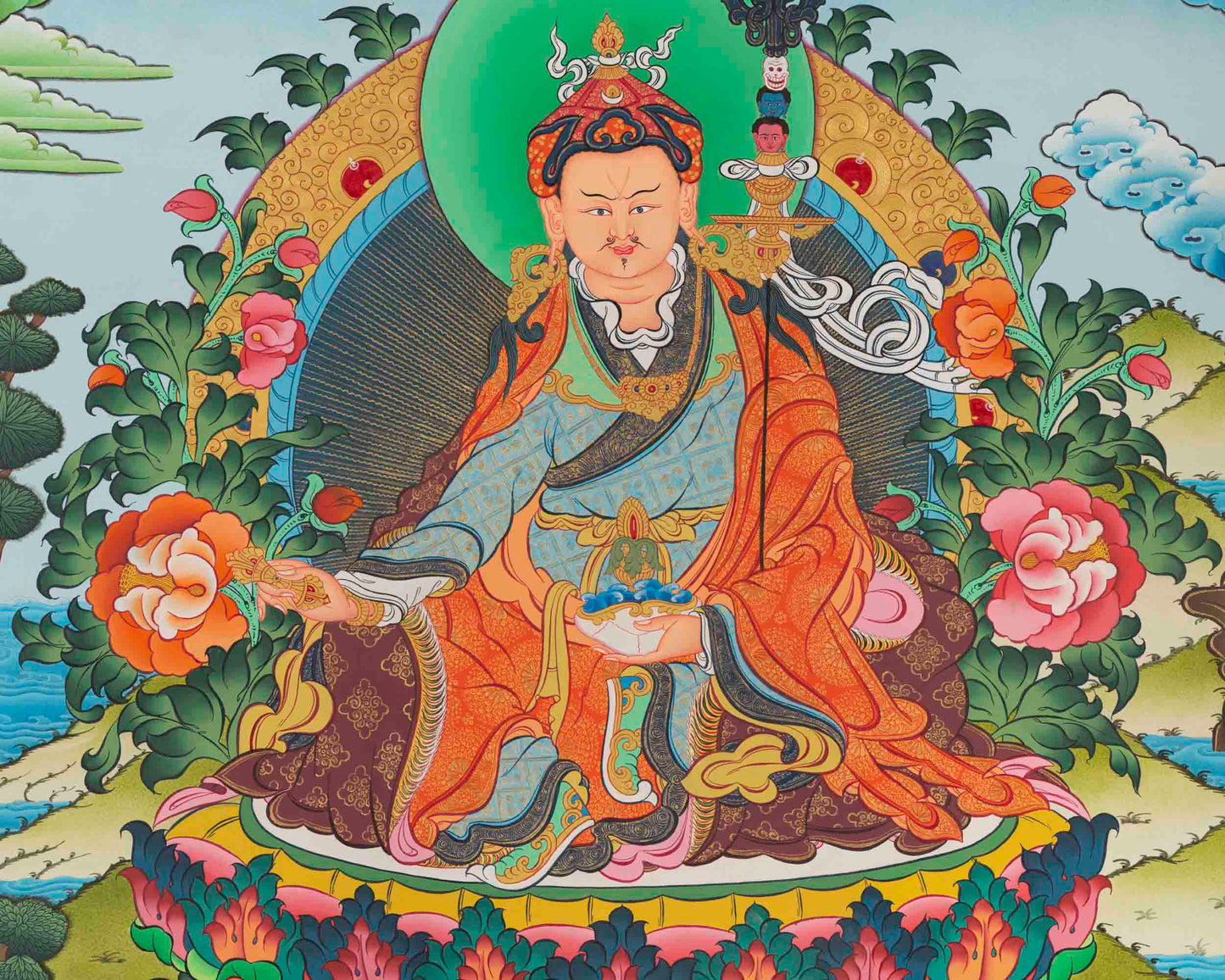 Guru Rinpoche Thangka | Padmasambhava | Wall Decors