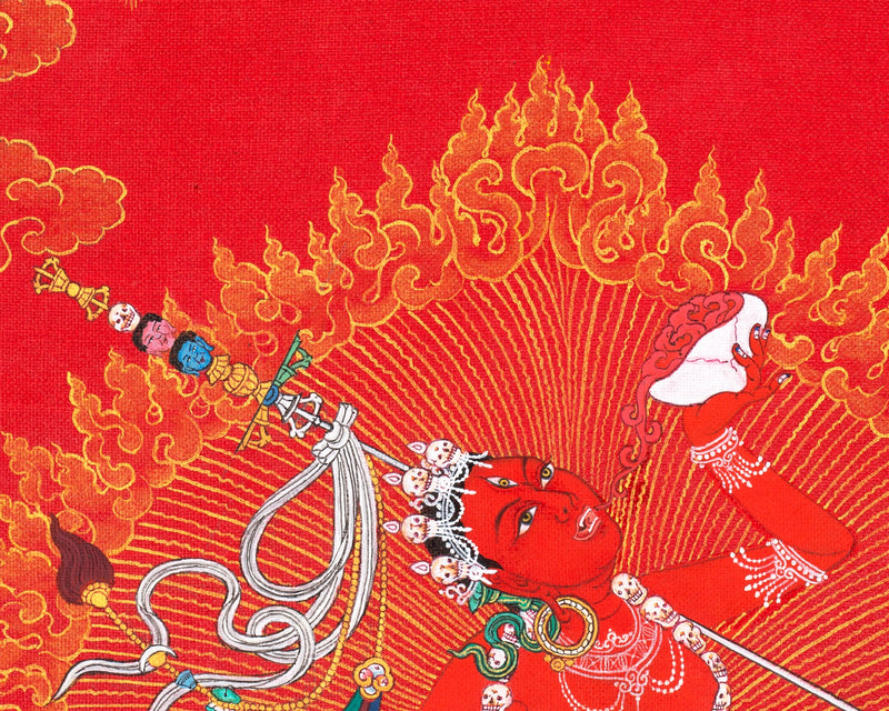 Dakini Vajrayogini Thangka | Tibetan Buddhist Art