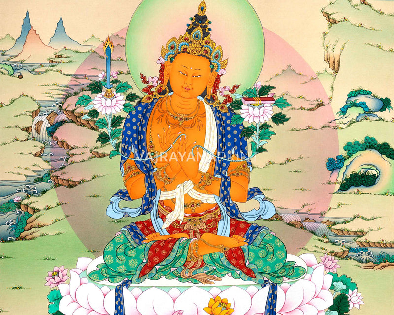 Manjushri Thangka | Buddha Manjushri | Himalayan Art