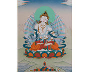 Vajrasattva Thangka, Dorje Sempa, Purifying Your Negative Karma