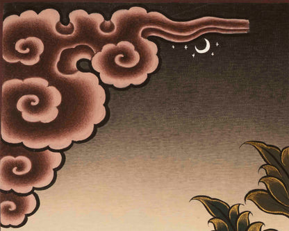 Manjushree Thangka Painting |  Tibetan Buddhism Thangka Art
