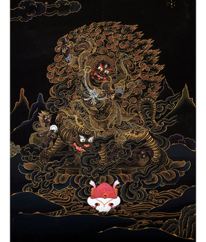 Dorje Drolo | Tibetan Thangka | Eight Manifestation Of Guru Padmasambhava