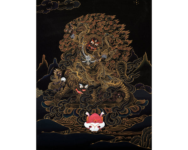 Dorje Drolo | Tibetan Thangka | Eight Manifestation Of Guru Padmasambhava