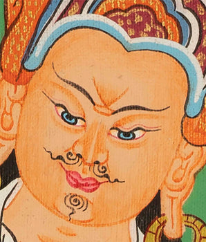 Guru Rinpoche Thangka | Spiritual Wall Decor