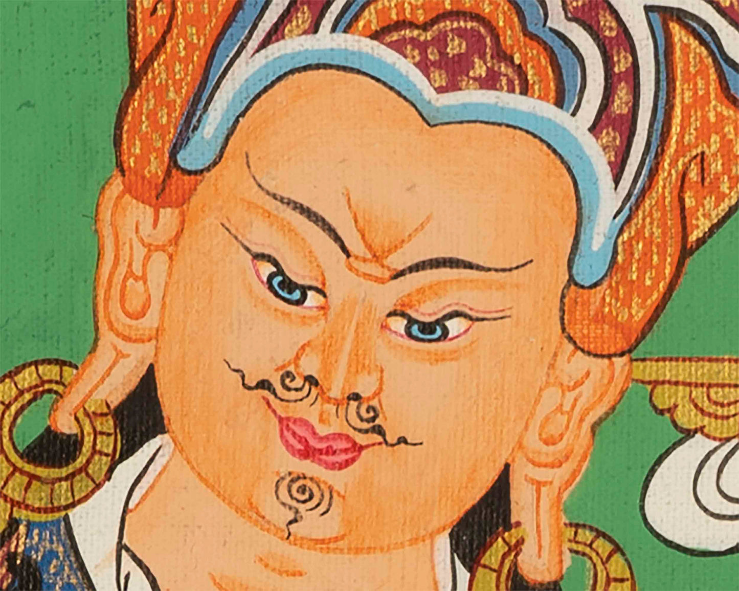 Guru Rinpoche Thangka | Spiritual Wall Decor