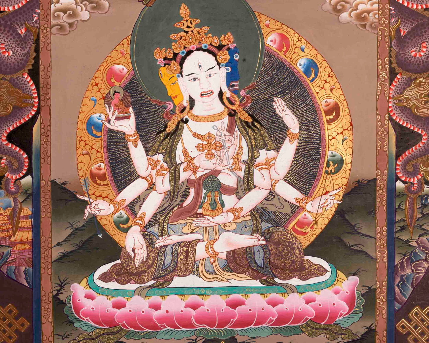 Namgyalma Thangka | Traditional Tibetan Thangka | Wall Decors