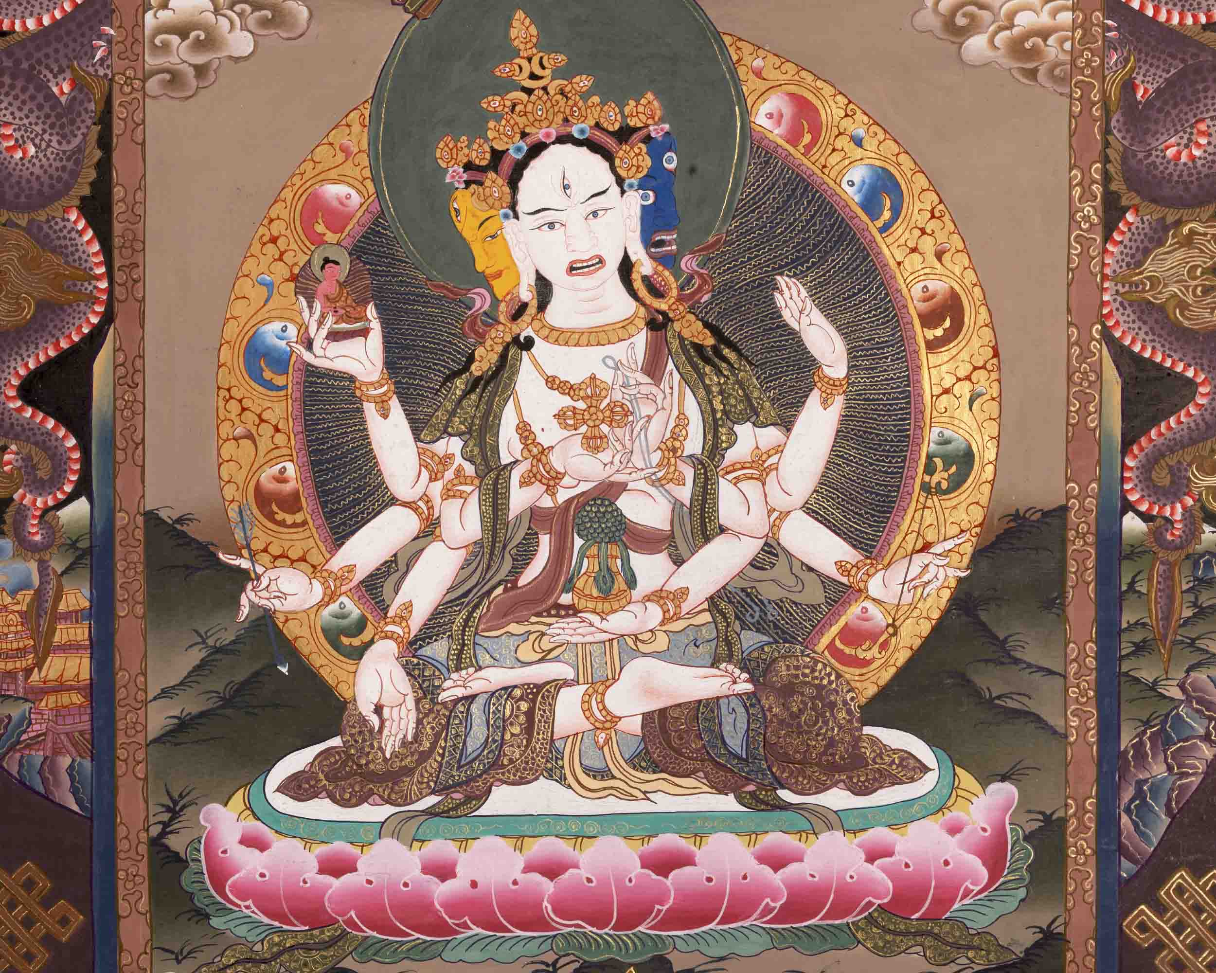 Namgyalma Thangka | Traditional Tibetan Thangka | Wall Decors