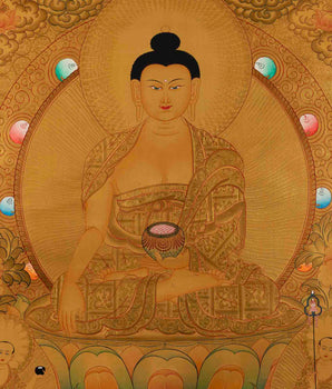 Lord Shakyamuni Buddha Thangka | Wall Decoration Painting