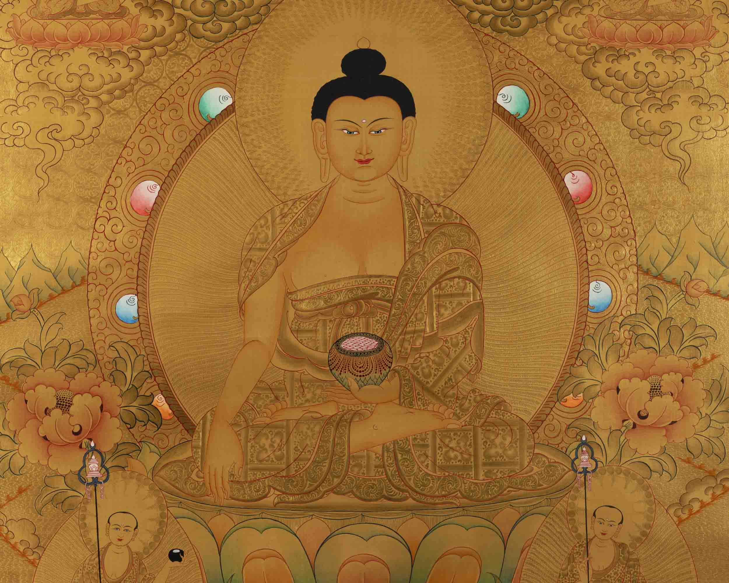 Lord Shakyamuni Buddha Thangka | Wall Decoration Painting