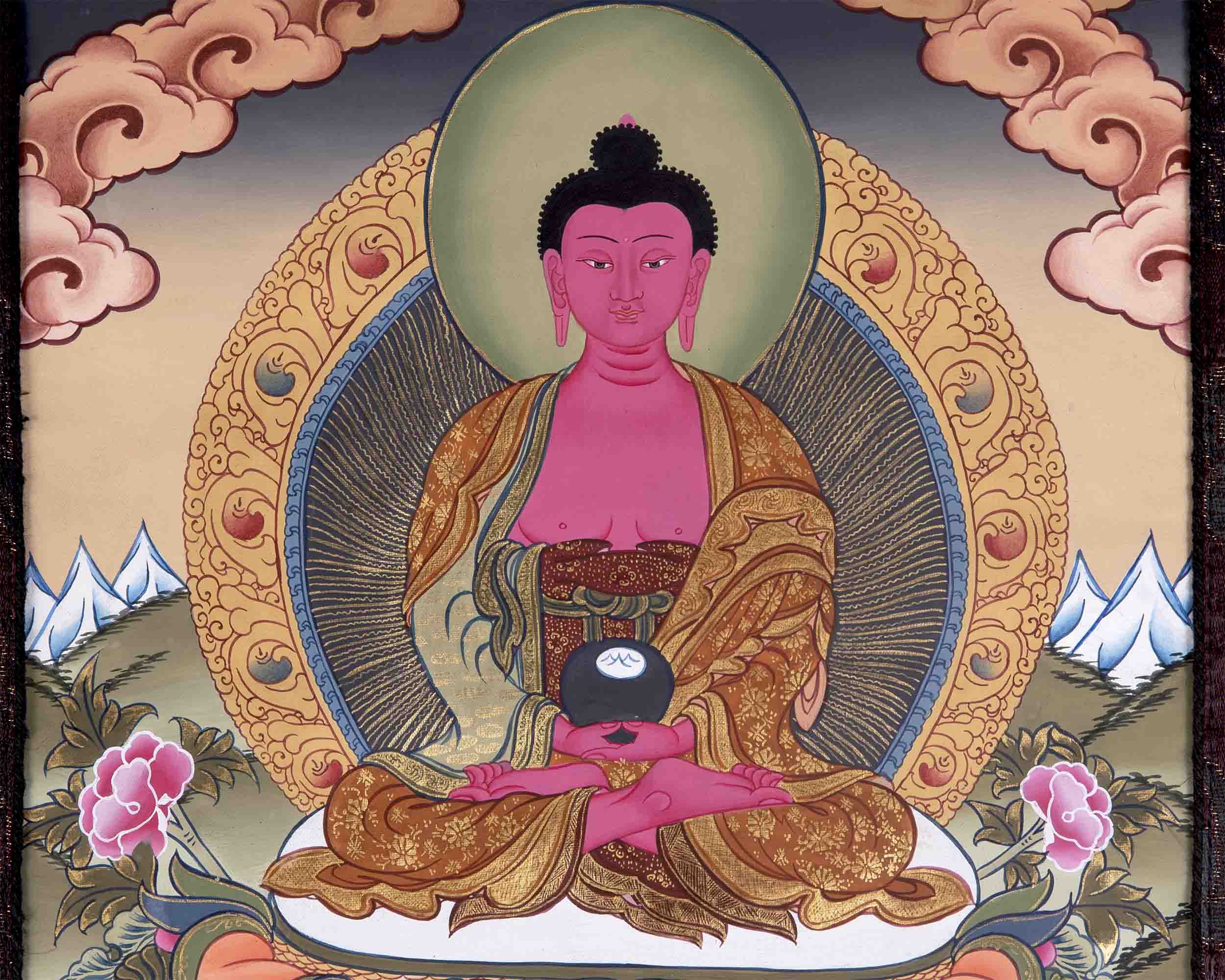 Amitabha Buddha Thangka | Wall Decoration Painting