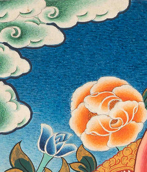 Red Tara Thangka | Tibetan Wall Decoration Painting