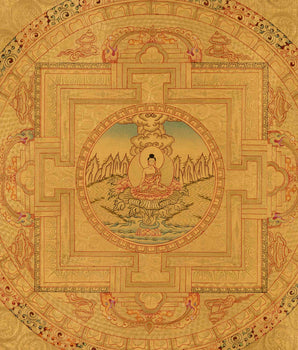 Shakyamuni Mandala Thangka |  Wall Hanging Decoration