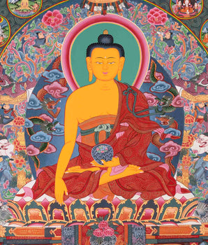 Buddha Life Story Thangka | Religious Buddhist Painting | Wall Decors