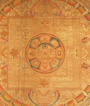 Shakyamuni Buddha Mandala | Wall Decoration Painting