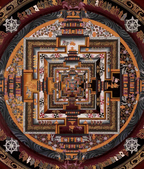 Mandala Thangka | Traditional Tibetan Art | Wall Decors