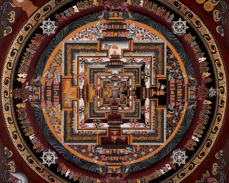 Mandala Thangka | Traditional Tibetan Art | Wall Decors