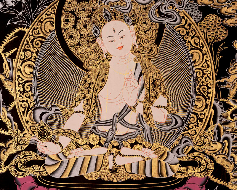 Bodhisattva White Tara | Tibetan Thangka Painting