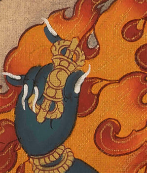 Vajrapani Thangka | Handpainted Thangka