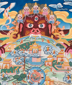 Wheel of Life Buddhist Painting | Himalayan Art