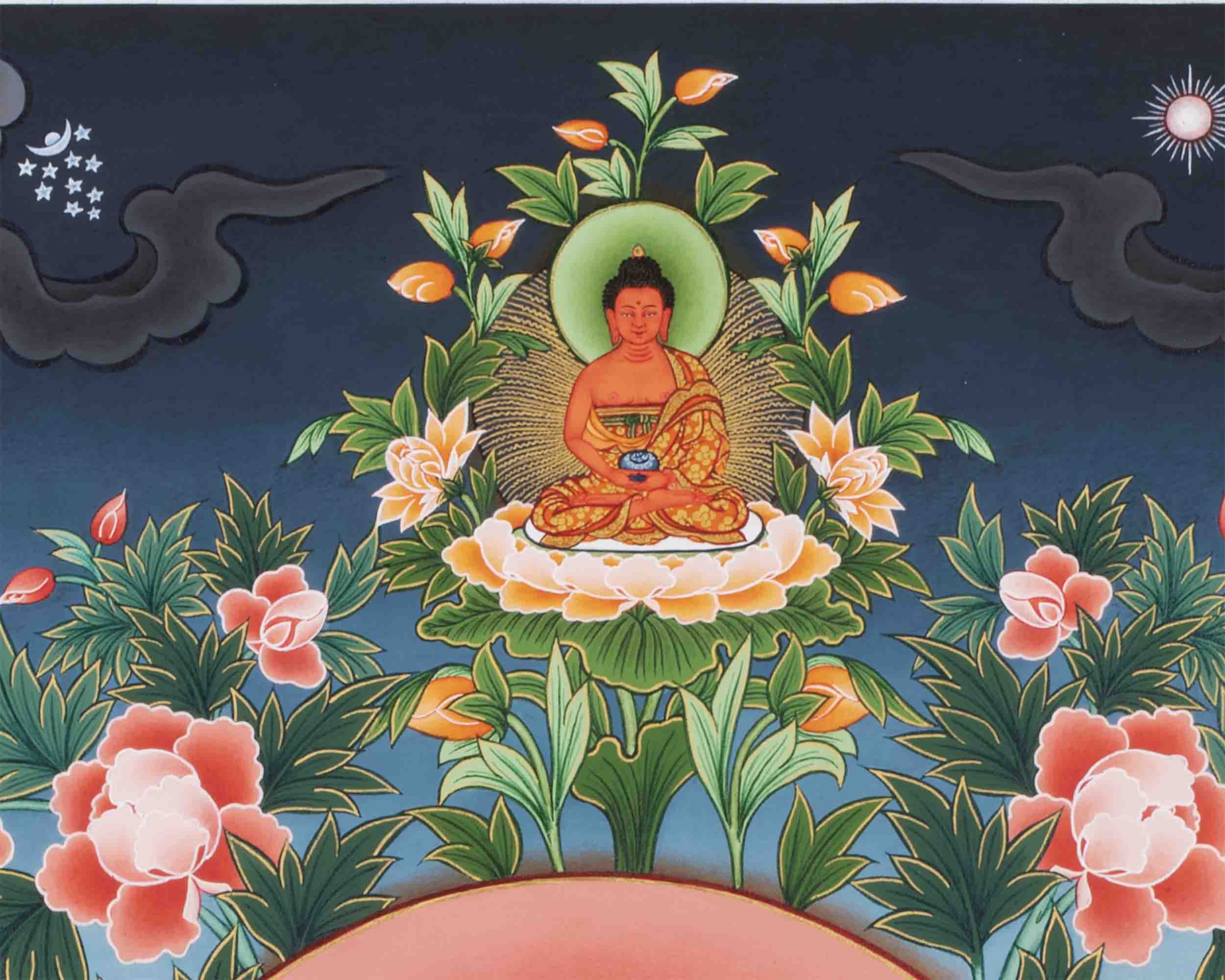 Arya Green Tara Print | Thangka Print | Religious Wall Decors
