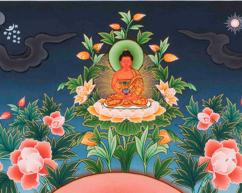 Arya Green Tara Print | Thangka Print | Religious Wall Decors