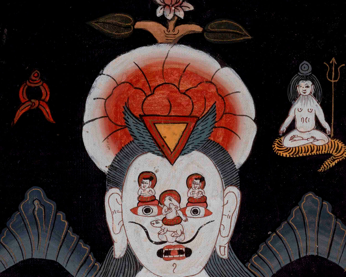 7 Chakra Kundalini Thangka | Healing Chakra System | Wall Decors