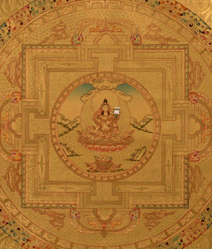 White Tara Mandala Thangka | Wall Decoration Painting