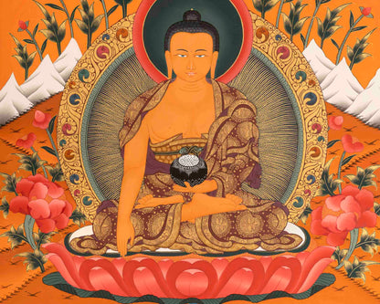 Buddha Shakyamuni Thangka | Home Decoration Art