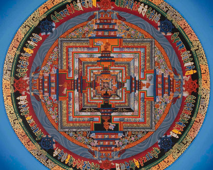 Mandala Thangka | Kalachakra Mandala | Religious Wall Decors