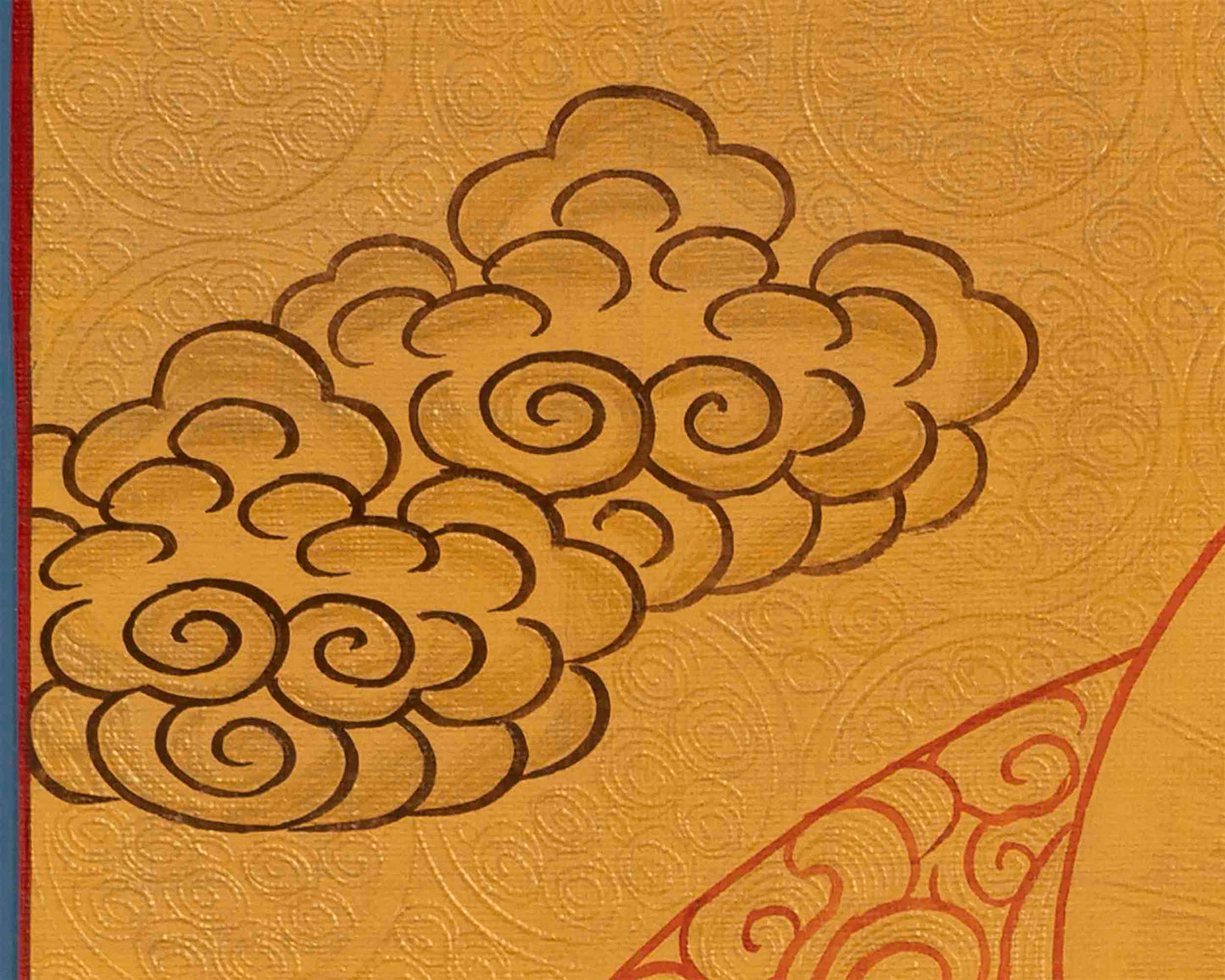 Vajrasattva Painting | Traditional Buddhist Thangka | Wall Hanging Decors