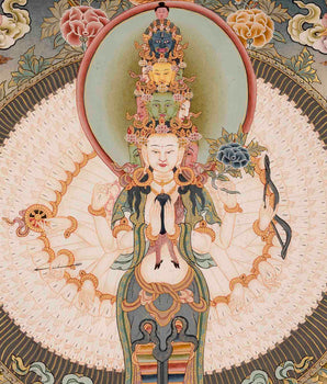 Avalokiteshvara Thangka | Spiritual Asian Art