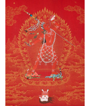 Vajrayogini Thangka | Handmade Tibetan Art | Dakini Painting