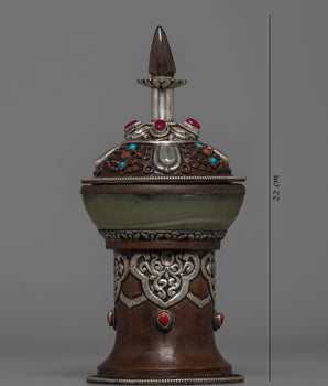 Jade Offering Bowl | Ritual Objects | Altar Shrine
