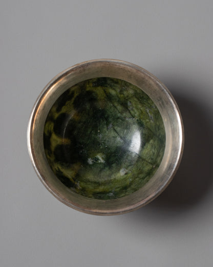 Buddhist Offering Bowl | Nepal Crafts | Religious Home Decor