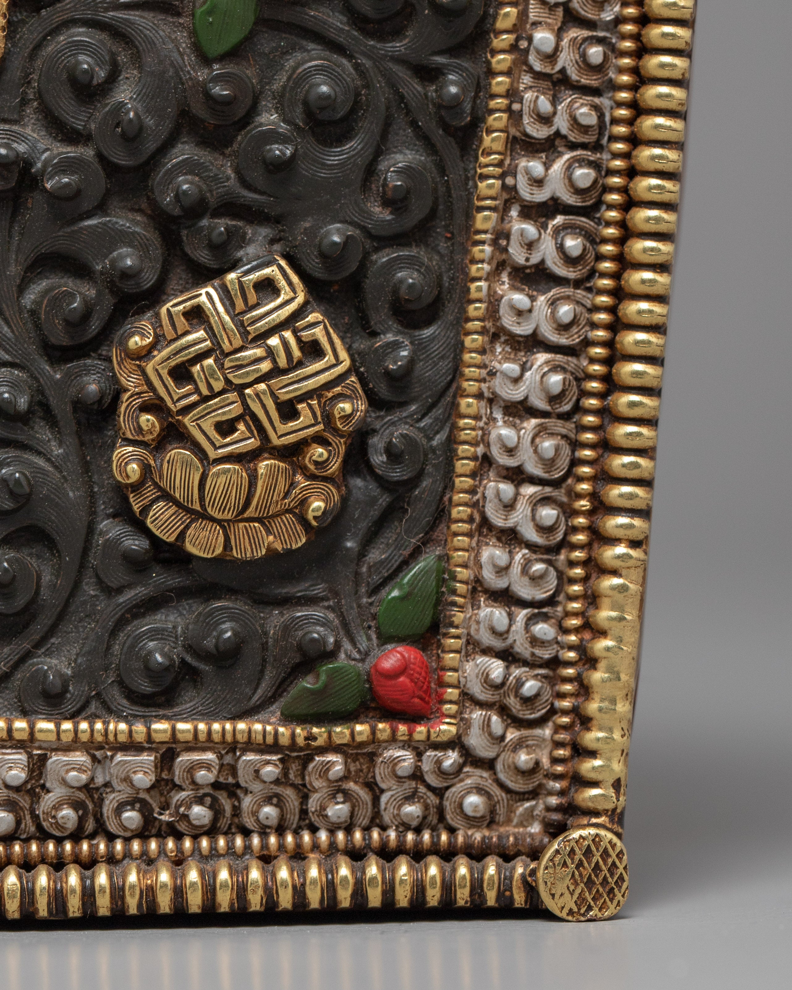 Ghau Prayer Box | Oriental Home Decor | Nepal Crafts