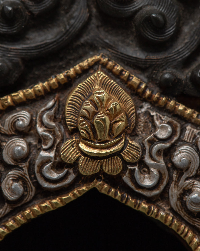 Ghau Prayer Box | Oriental Home Decor | Nepal Crafts