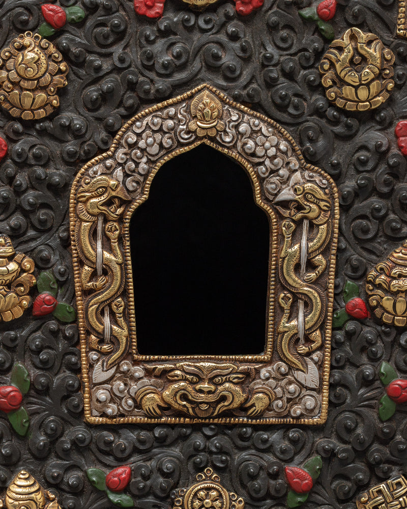 Ghau Prayer Box | Oriental Home Decor | Nepal Crafts