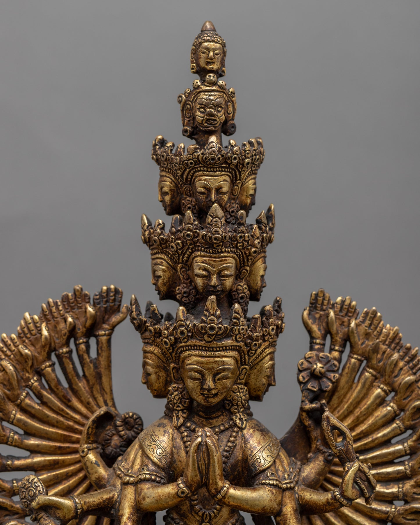 1000 Armed Chengrezig Statue | Himalayan Art Work