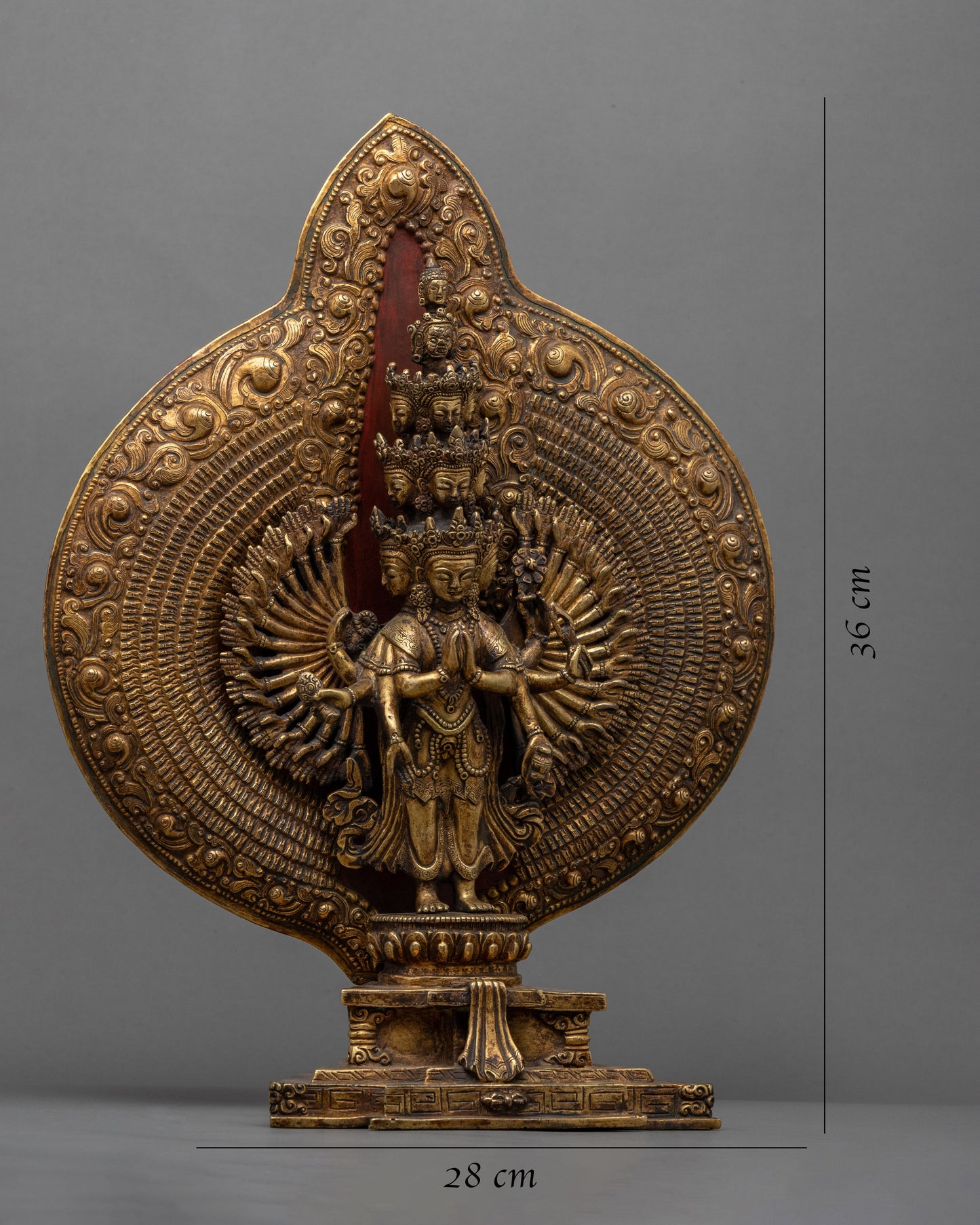 1000 Armed Chengrezig Statue | Himalayan Art Work