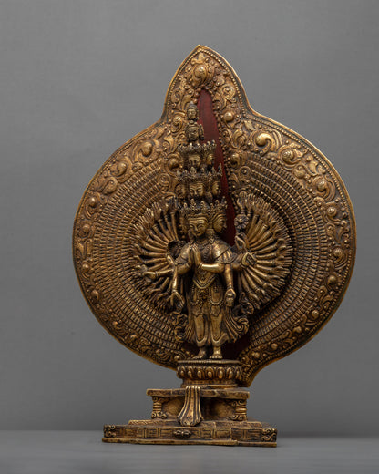 1000 Armed Chengrezig Statue | Himalayan Art Work