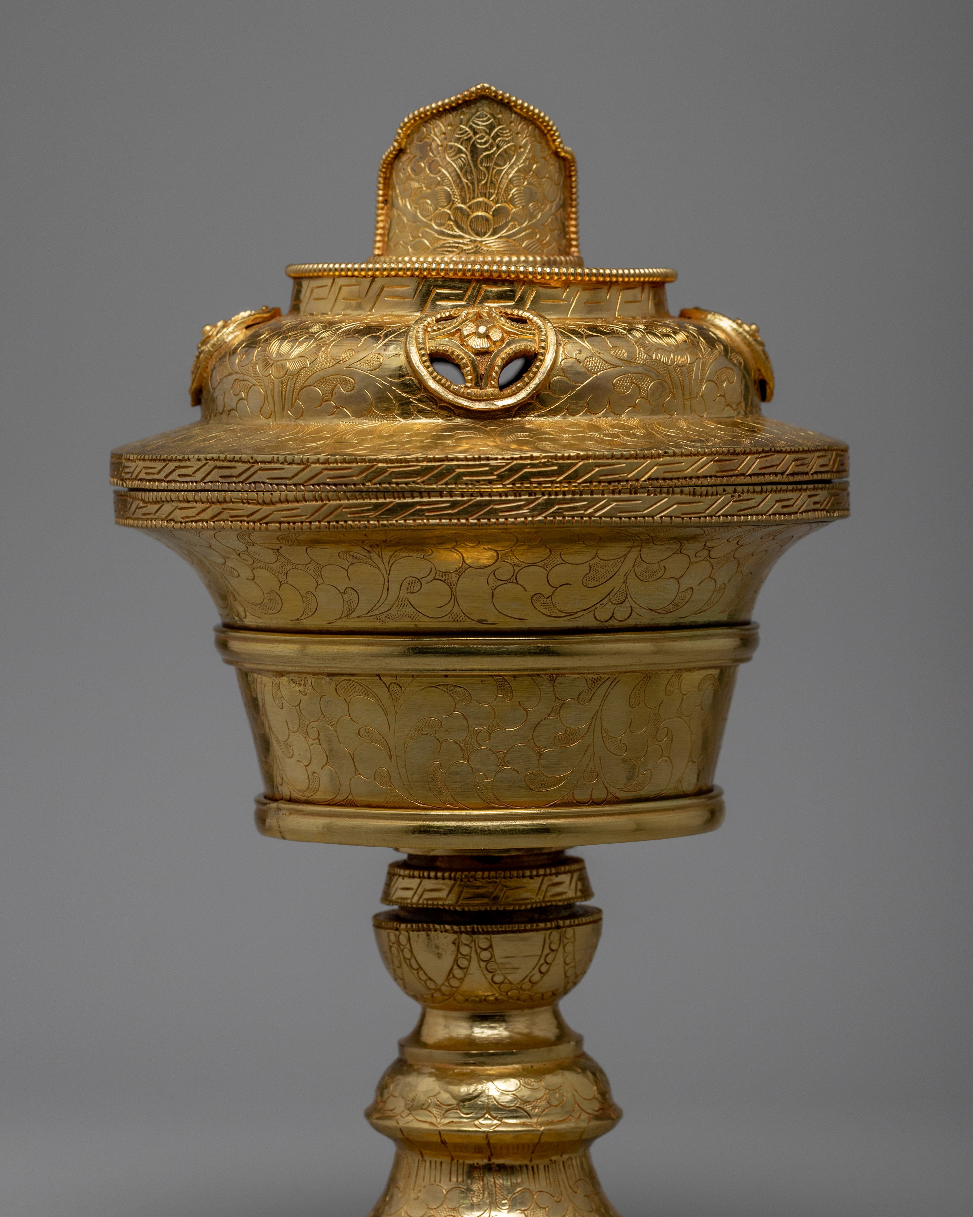 Buddhist Butter Lamp | Himalayan Artwork