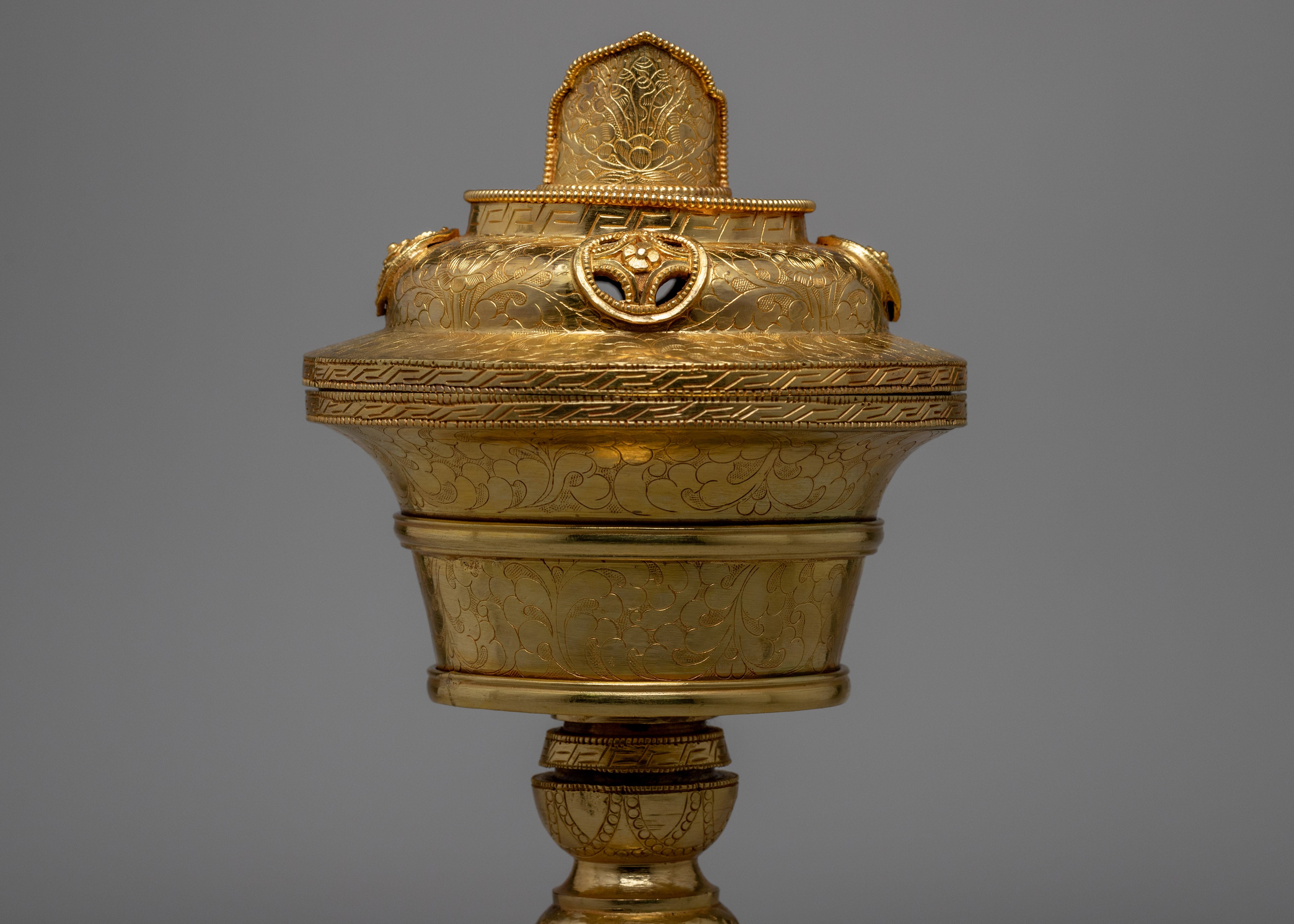 Buddhist Butter Lamp | Himalayan Artwork