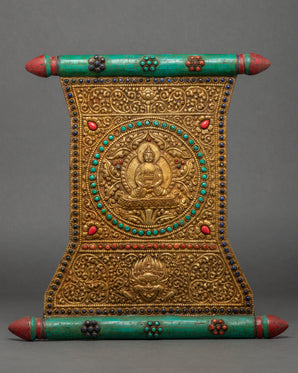 Buddhist Metal Thangka