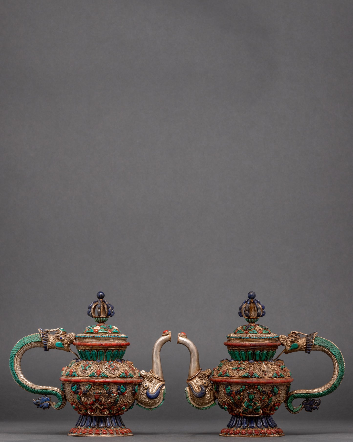 Tibetan Tea Pot Set